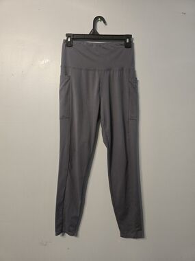 High-Rise Pocket Leggings in Charcoal Gray